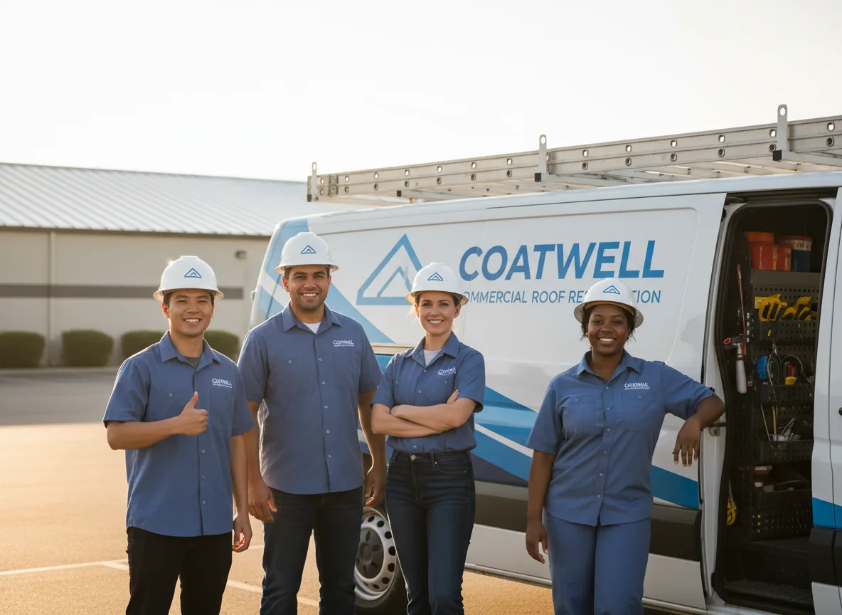 Commercial roof coating company in Phoenix, OR